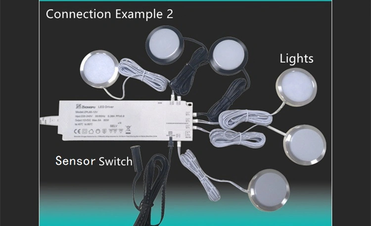 Kitchen Cabinet Strip Light LED Power Supply Smart 12V 24V 24W 36W 40W 60W 100W 150W LED Driver